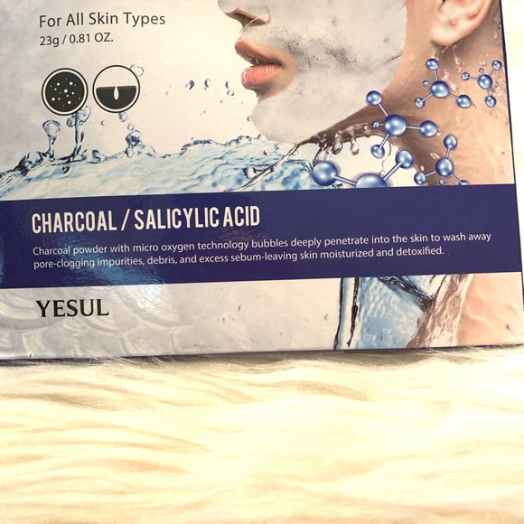 🆕YESUL Bubble 5 Cleansing Charcoal Masks - Picture 4 of 6